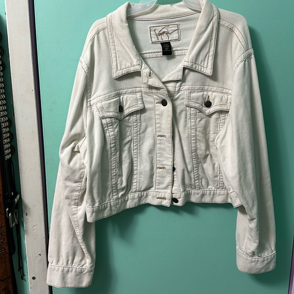 Vintage Venezia corduroy cropped jacket
